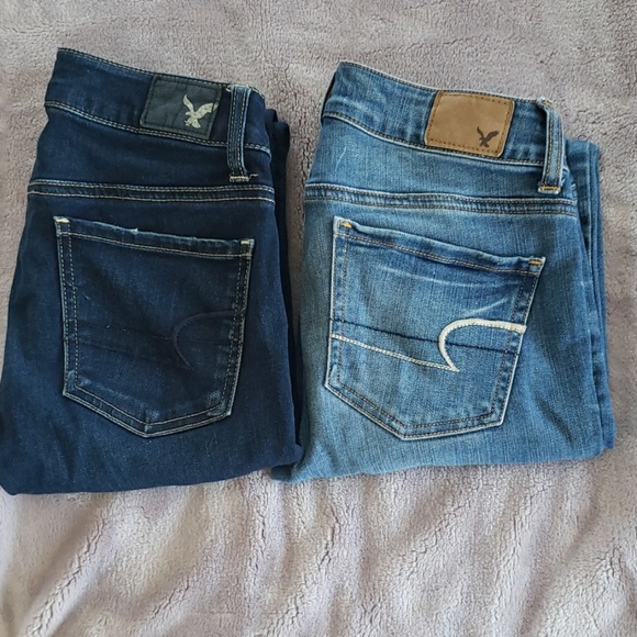 Lot of 2 American Eagle Super Stretch skinny jeans - Picture 4 of 4